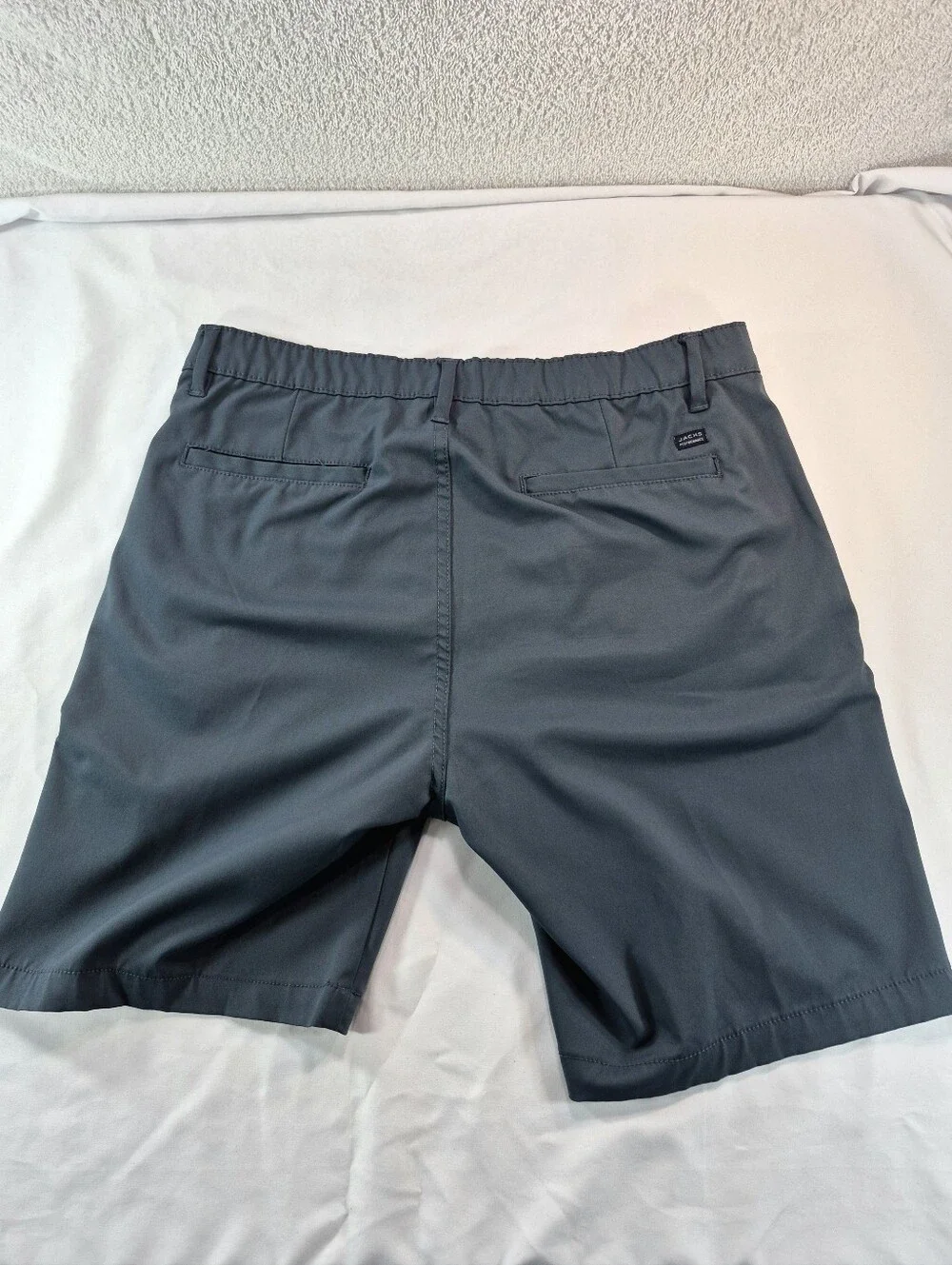 Jachs NY Men's Performance Tech Stretch Shorts Gray 34W Golf Classic Resort Wear